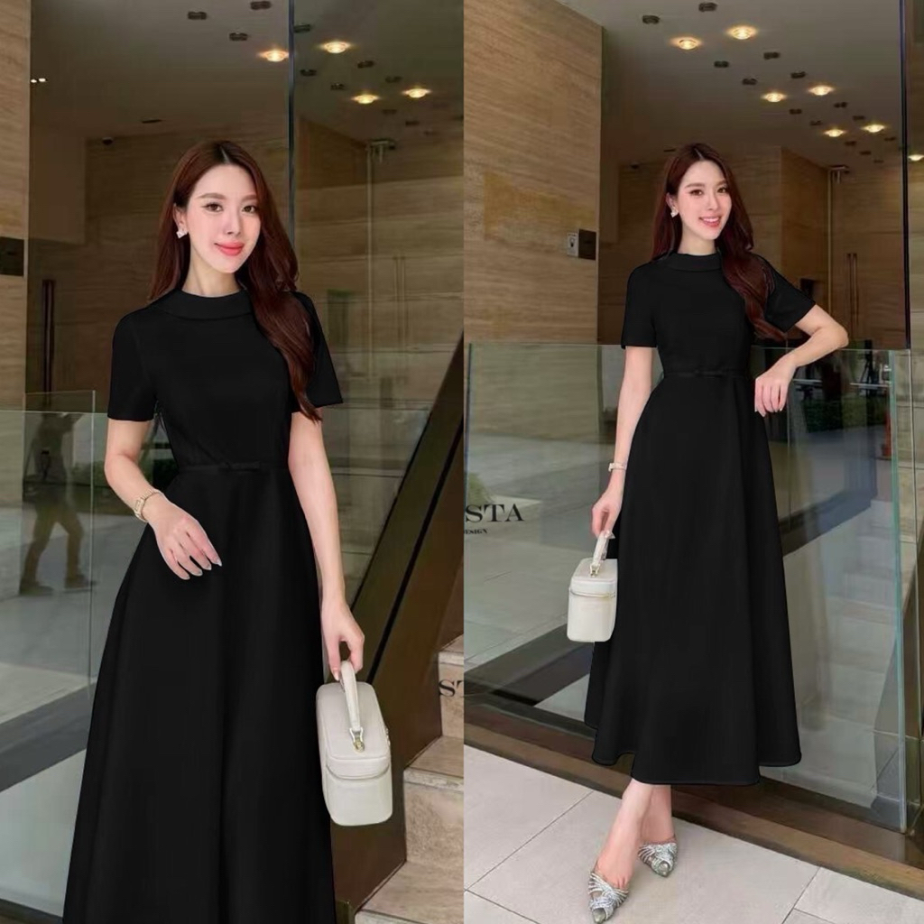 เดรสสีขาวเรียบหรู ใส่แล้วดูแพงมากแม่ - รูปที่ 2