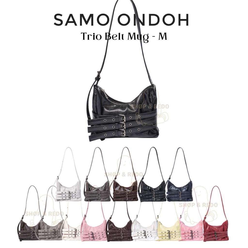 พร้อมส่ง/พรี Samo Ondoh Trio Belt Mug Bag ไซส์ M ของแท้ นำเข้าจากเกาหลี