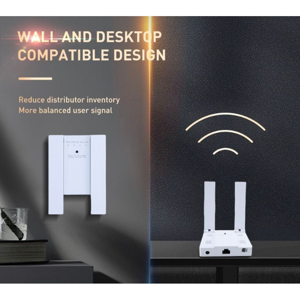 xPON Apartment ONU 1GE WiFi 2.4Ghz