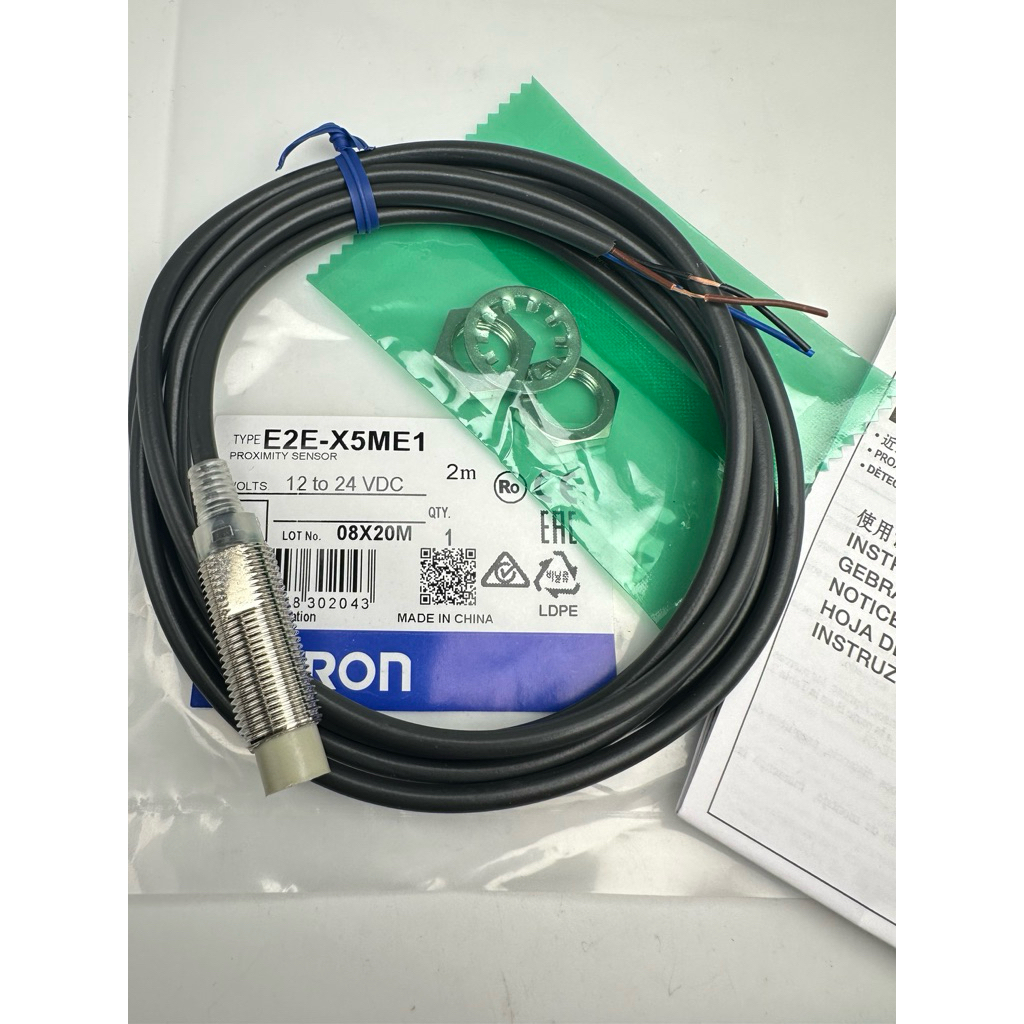 E2E-X5ME1 เซ็นเซอร์ สวิตช์ Proximity  2M ใหม่  E2E-X5ME