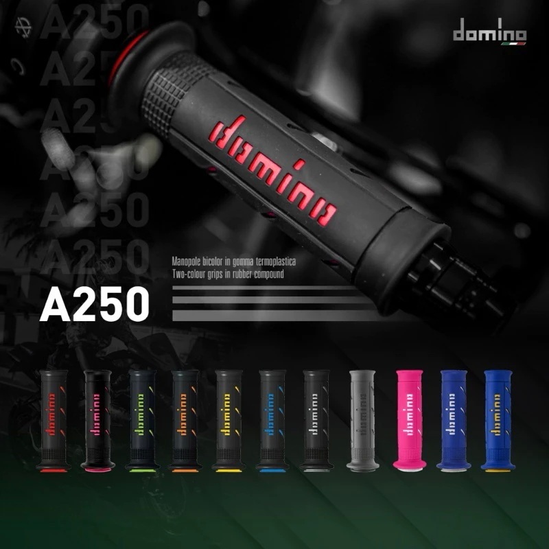 ปลอกแฮนด์ DOMINO A250 XM2 GRIP ปลอกแฮนด์ปลายเปิด