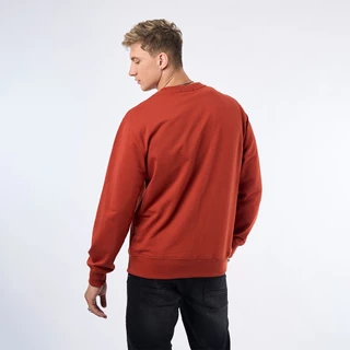 DAVIE JONES [BE FEARLESS] เสื้อสเวตเตอร์ผู้ชาย Logo Regular Fit Sweater สีส้ม ดำ เขียว ครีม SW0079