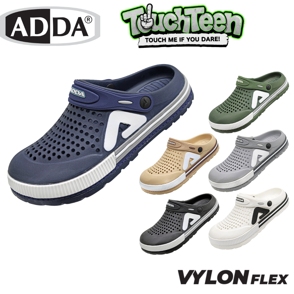 ADDA 59P01-M1 รองเท้าหัวโต ชาย นุ่ม เบา ใส่สบาย มีรูระบาย ไม่เหม็นอับ (ไซส์ 7-10)TouchTeen พร้อมส่ง!