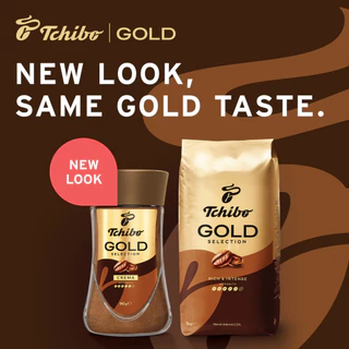 [แพ็คคู่ 100 กรัม ] TCHIBO GOLD SELECTION FREEZE DRIED 100G ทชิโบกาแฟสำเร็จรูป 100% ฟรีซดราย