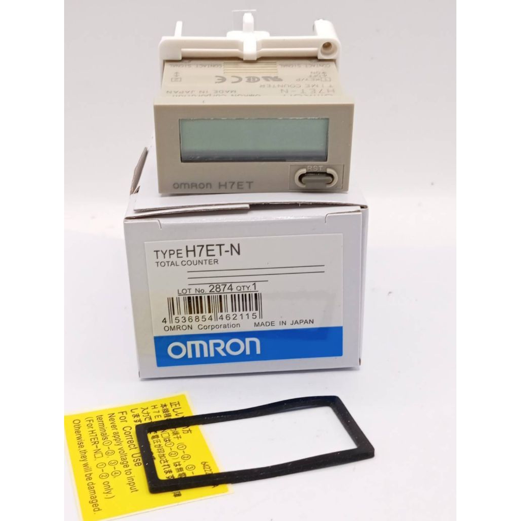 Time Counters H7ET-N นับเวลาขับเคลื่อนด้วยตนเอง AC,DC,and no-voltage input พร้อมส่งในไทย