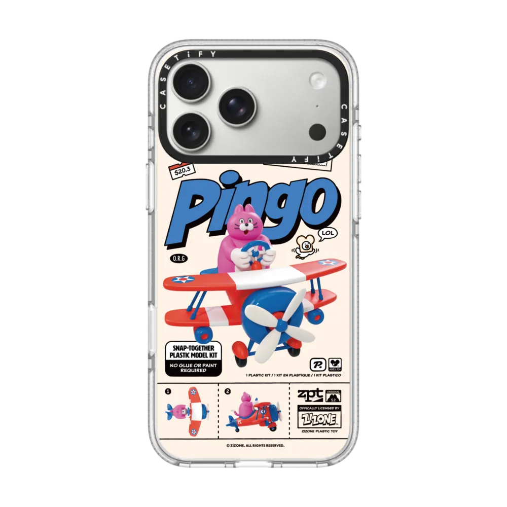 [ส่งด่วน/พร้อมส่ง] CASETiFY | PINGO AIRPLANE [ZIZONE] For iPhone Samsung แท้