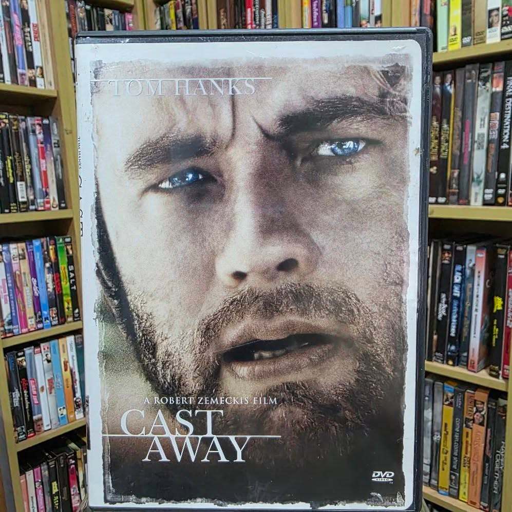 Cast Away : DVD แผ่นแท้  มือสอง สภาพดี  (แผ่น Import ไม่มีไทย มีซับ Eng)  16389