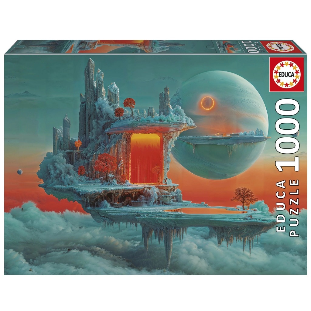 EDUCA: Planet of Fire and Ice (1000 Pieces) [Jigsaw Puzzle]