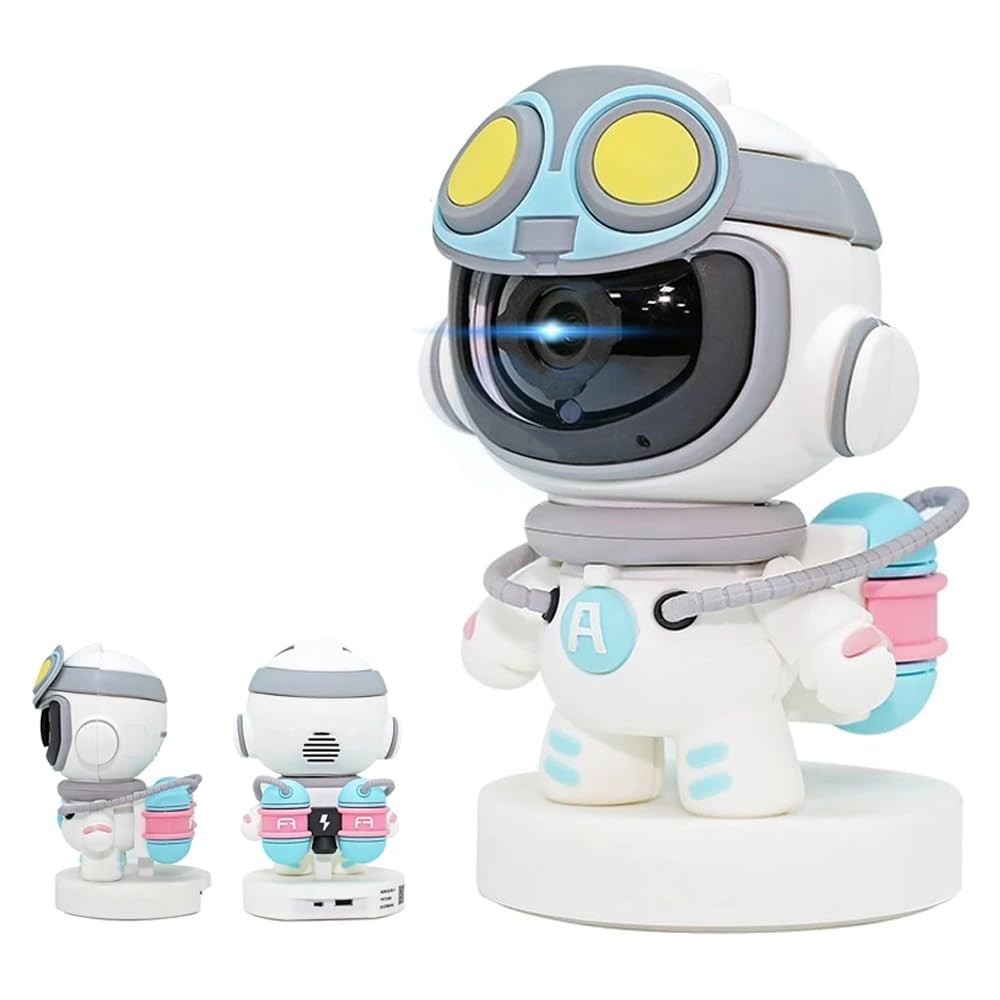 กล้อง Statec IP Camera robot เป็นกล้องวงจรปิดไร้สายแบบหุ่นยนต์ (Robot IP Camera)