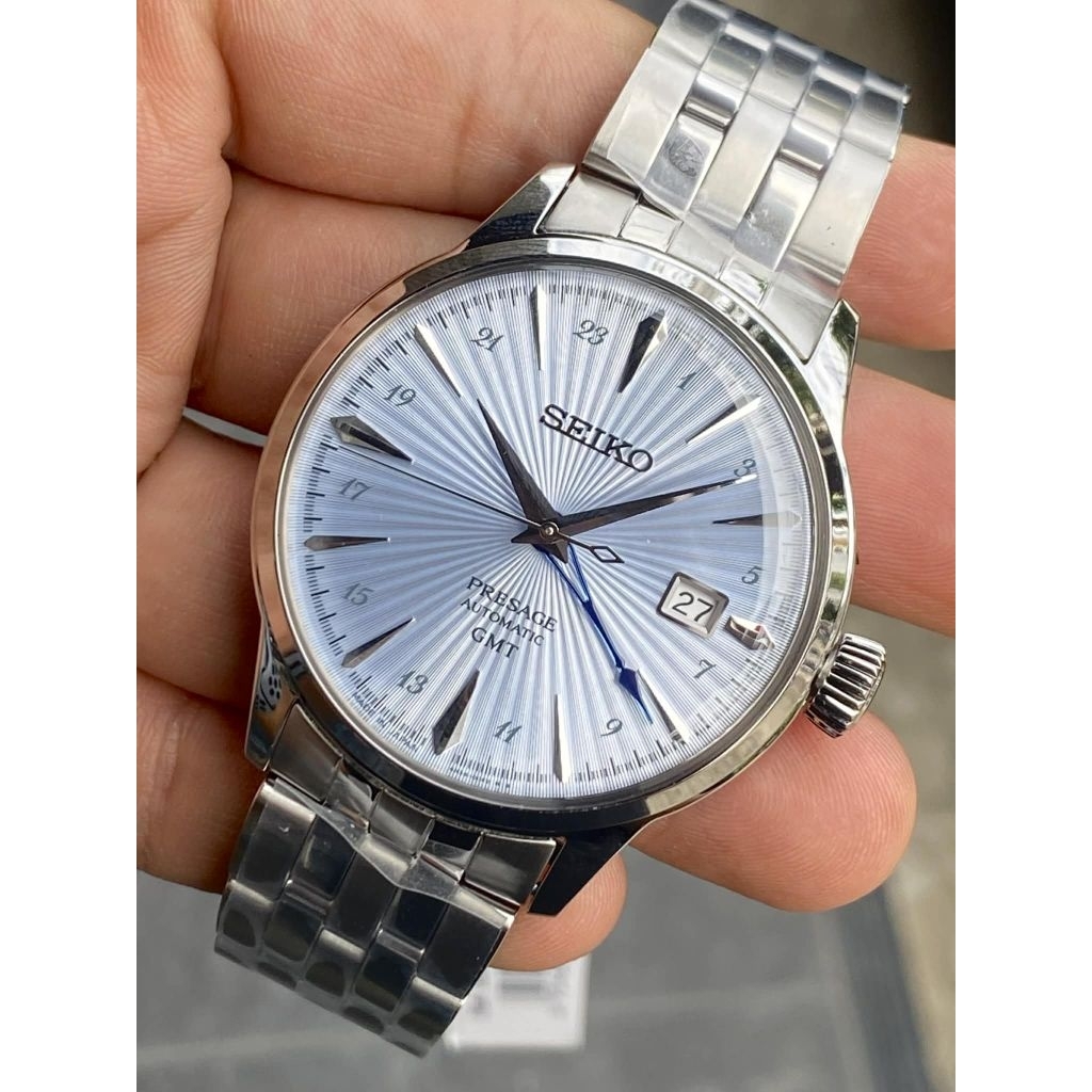 นาฬิกาข้อมือ Seiko Presage Cocktail Time Automatic GMT SSK037J1
