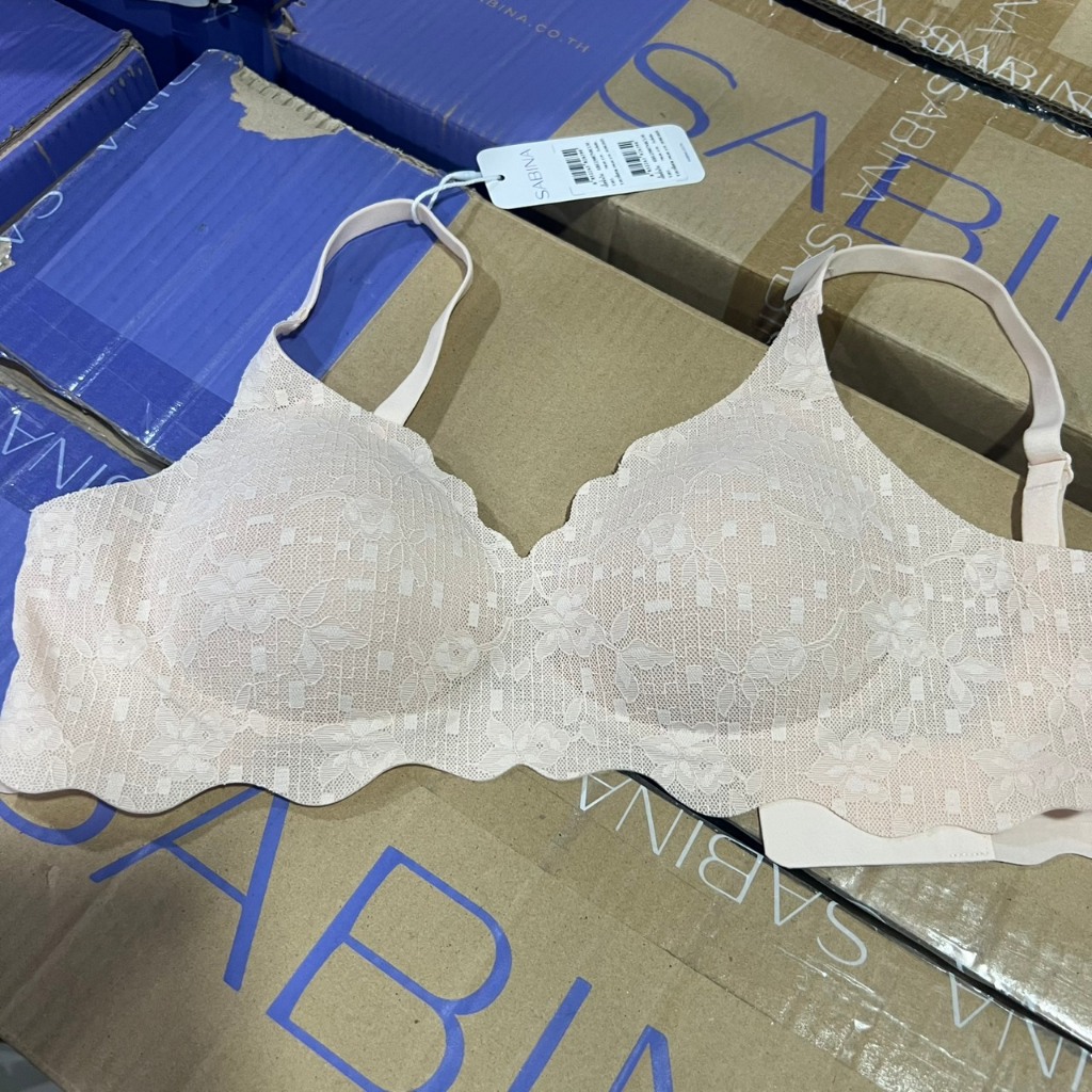 Sabina Habpy Pretty Perfect Level 1 เสื้อชั้นใน ไร้ตะเข็บ ไร้โครง รหัส HBU25007