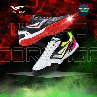 (ลิขสิทธิ์แท้ ) รองเท้าฟุตซอล WINGZ รุ่น  SAGA กระชับ และ น้…