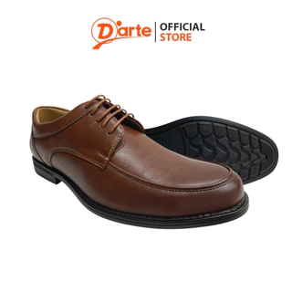 D'ARTE (ดาร์เต้) รองเท้าลูกเสือผู้ชาย รองเท้าหนัง สีน้ำตาลรุ่น D85-25707