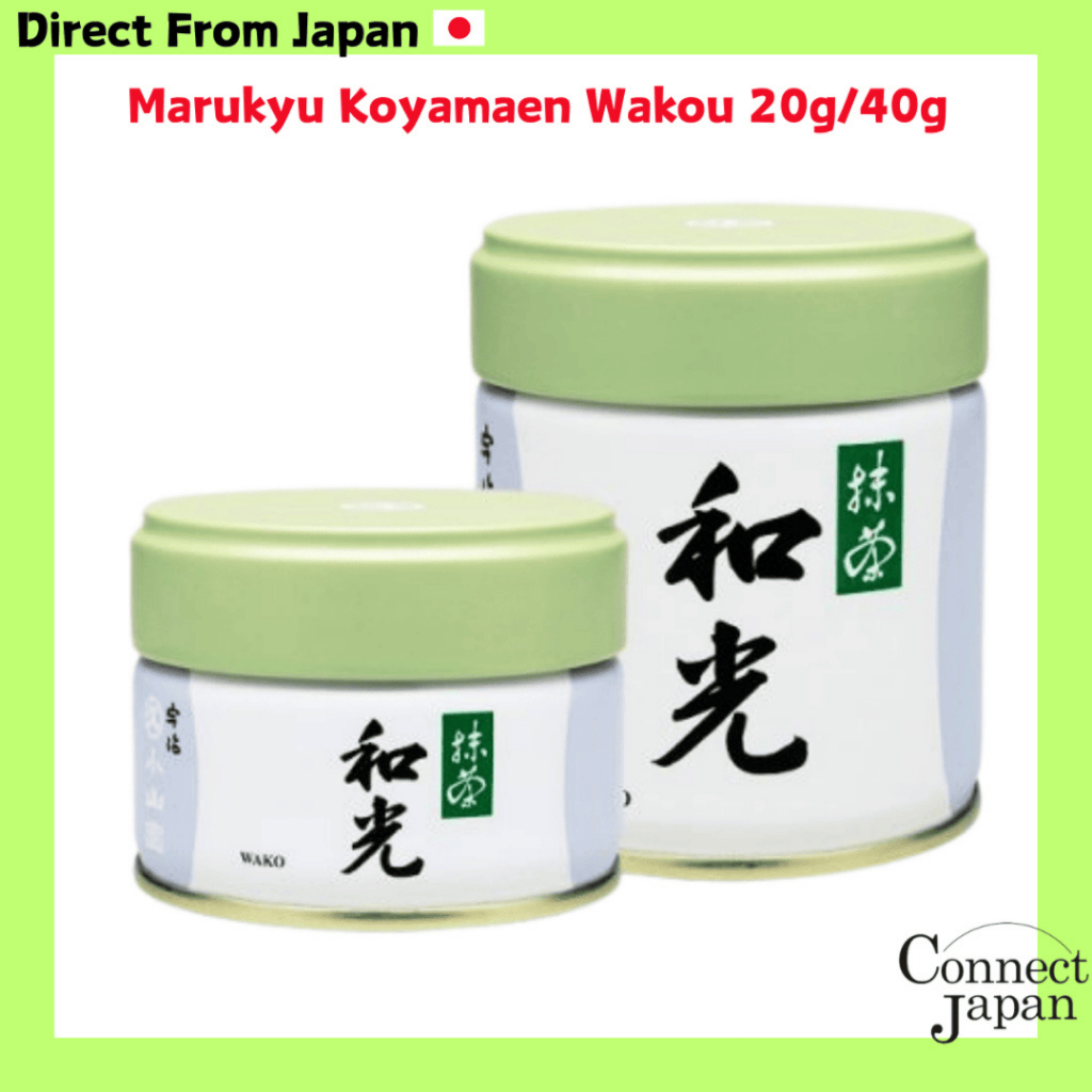 มารุคิว โคยามะเอ็น ชาอุจิมัทฉะ วาโก ขนาด(Wakou) 20g/40g แบบกระป๋อง　【Direct from Japan】