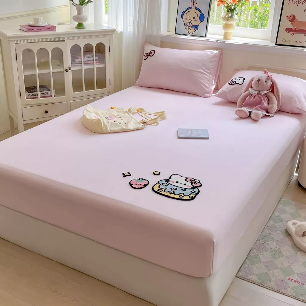 ผ้าปูที่นอนป้องกันไรฝุ่น กันลื่น 360 องศา thumbnail 8