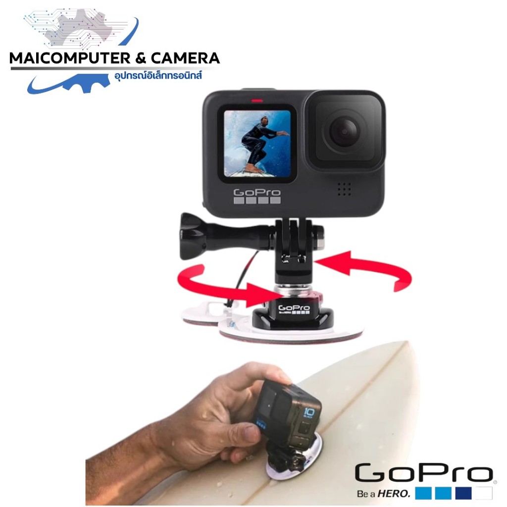 Surfboard Mount Kit for Action Camera (OEM) ชุดติดตั้งกระดานโต้คลื่น