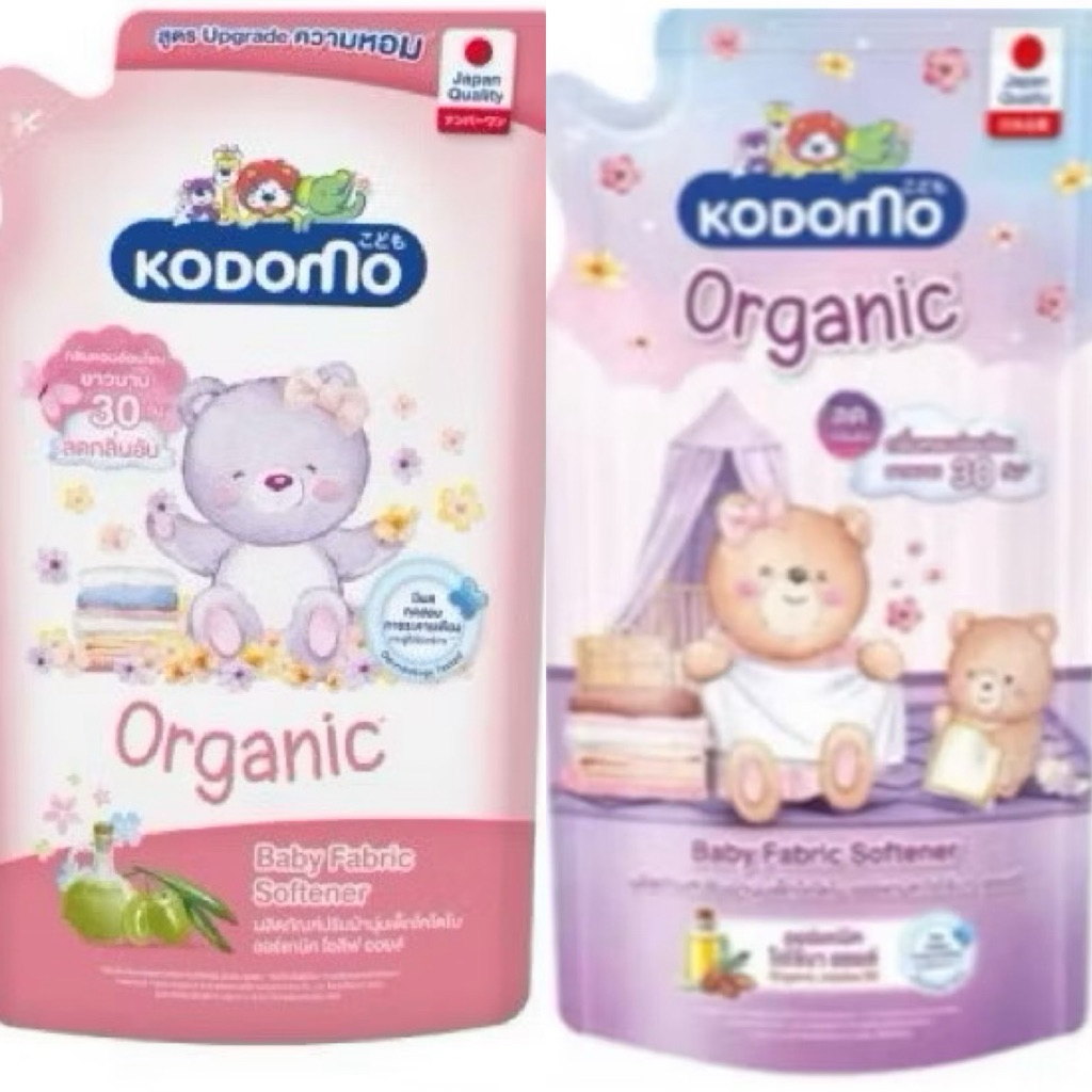 KODOMO น้ำยาปรับผ้านุ่มเด็ก โคโดโม ถุงเติม 550มล./600มล. F17XX32