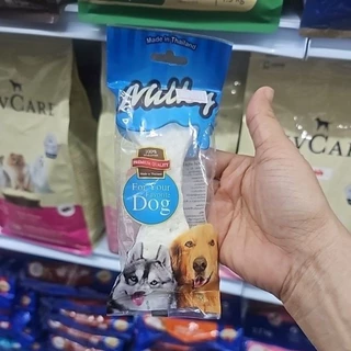 ยกโหล 12,6 ชิ้นMilky. กระดูกนม ครันชี่โบน เซฟ ขนมสำหรับสุนัข