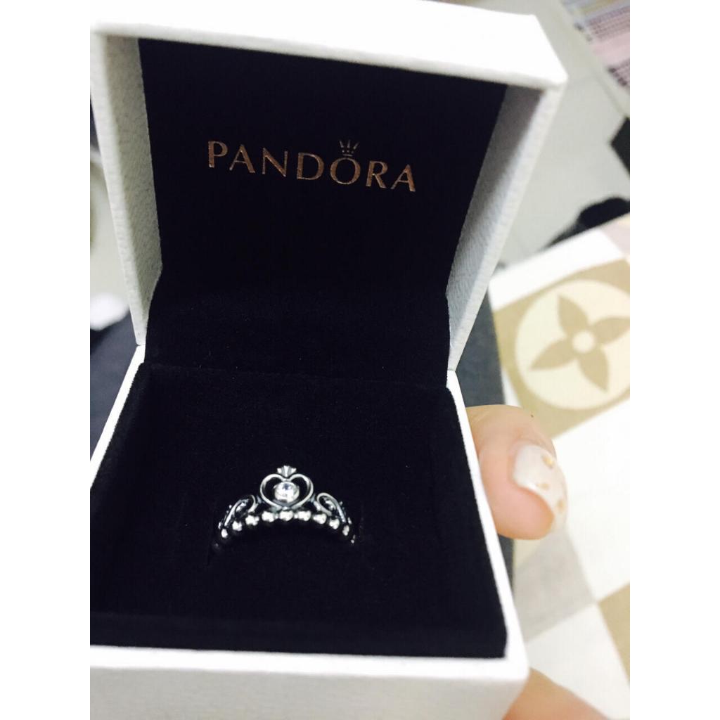 | ของแท้ 100% | 🎁 Pandora แหวน Princess headdress
