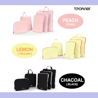 TPARTNER Organize Spacesaver bag – กระเป๋าจัดระเบียบบีบอัดได้เซ็ต 5 ชิ้น กระเป๋าจัดระเบียบเพิ่มพื้นที่ให้จุได้เยอะ ทนทาน