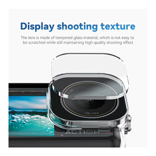 Telesin DJI Osmo Action 6 Waterproof Case with Anti-Fog เคสกันน้ำ