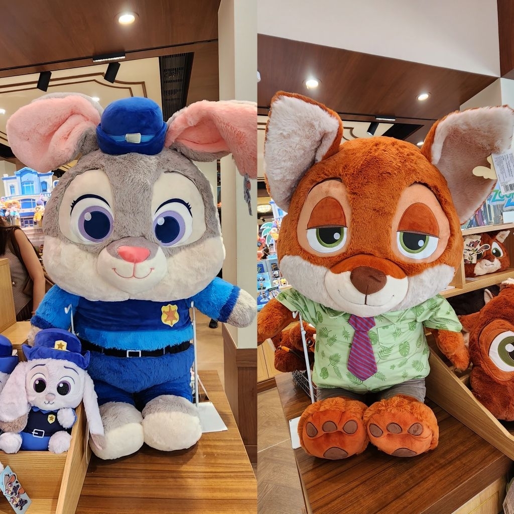 Miniso ตุ๊กตา ซูโทเปียคอเลคชั่น ขนาด100cmงานดีมากน่ารักจากหน้าร้านมินิโซ  ลิขสิทธิ์แท้