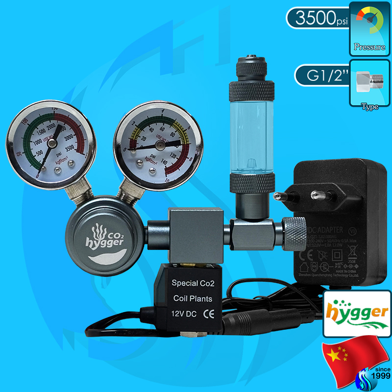 Hygger  Co2 Regulator HC-003 G1/2 / Keyrsin KS-031A-S KS-033A-B KS-034A-S bubble counter G5/8