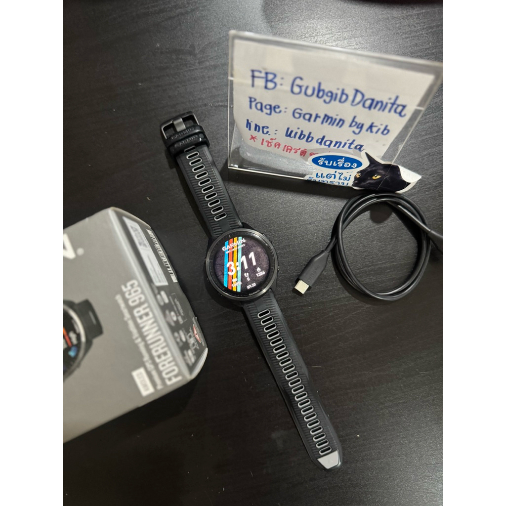 garmin Fr965 สวยมา ราคาสบาย ติดฟิล์มตลอด