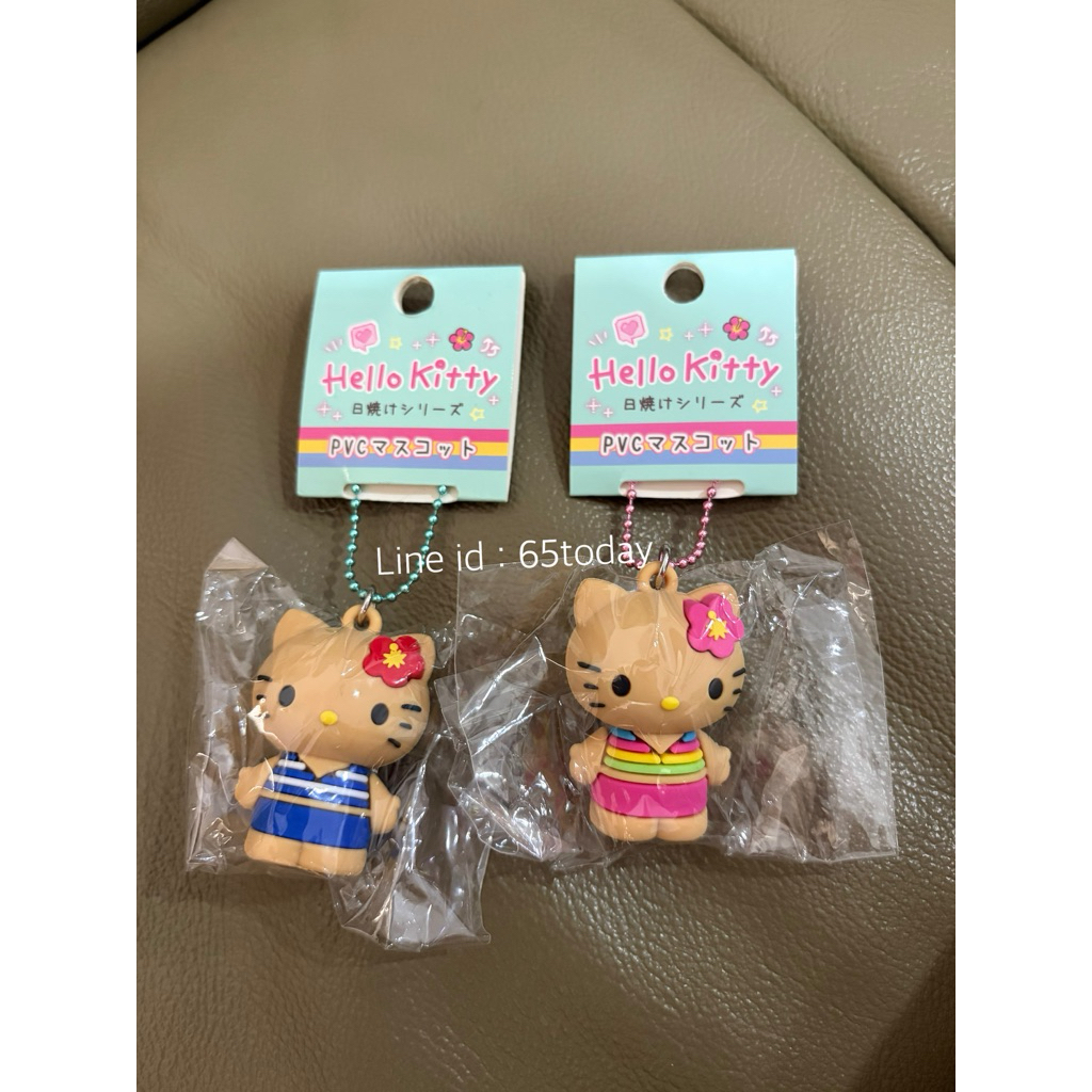 new พวงกุญแจkitty ผิวแทน พร้อมส่ง แท้100% 🇯🇵