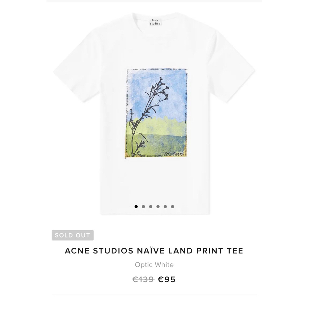 เสื้อมือสอง แบรนด์ Acne studios