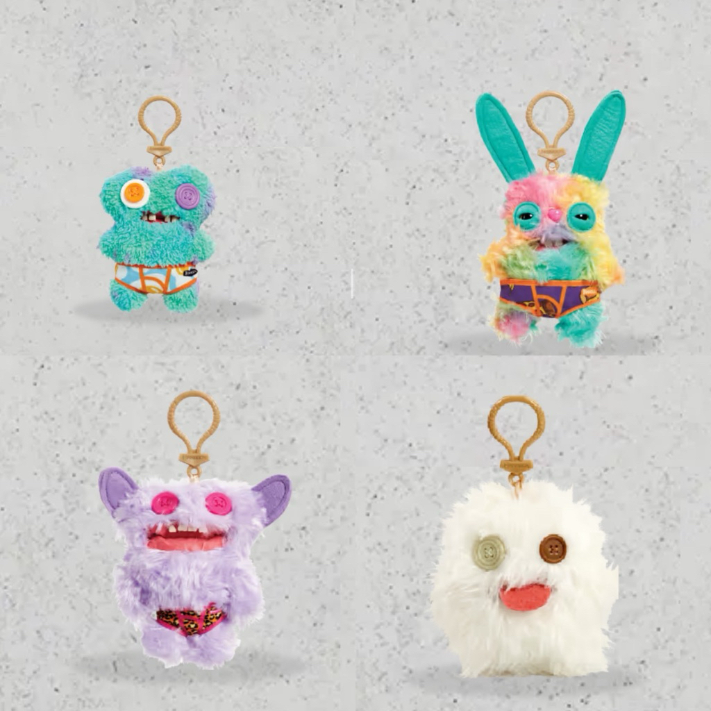 พร้อมส่ง พวงกุญแจตุ๊กตา Fuggler  ซึ่งเป็นของเล่นสะสมที่มีดีไซน์แปลกตาและมีเอกลักษณ์