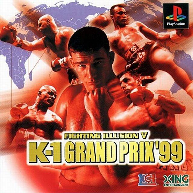 [PS1] Fighting Illusion V : K-1 Grand Prix '99 (1 DISC) เกมเพลวัน แผ่นก็อปปี้ไรท์ PS1 GAMES BURNED C