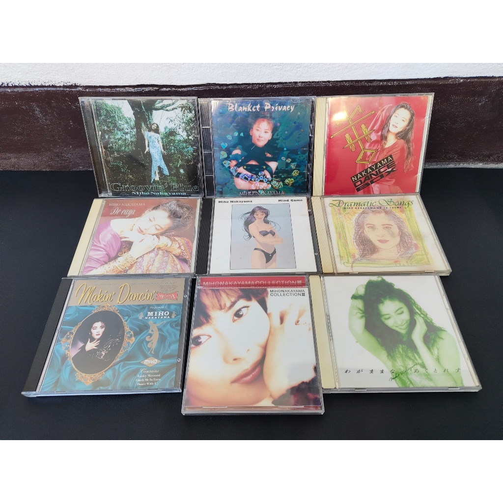 Miho Nakayama – CD Album Lot (9 CDs Set)