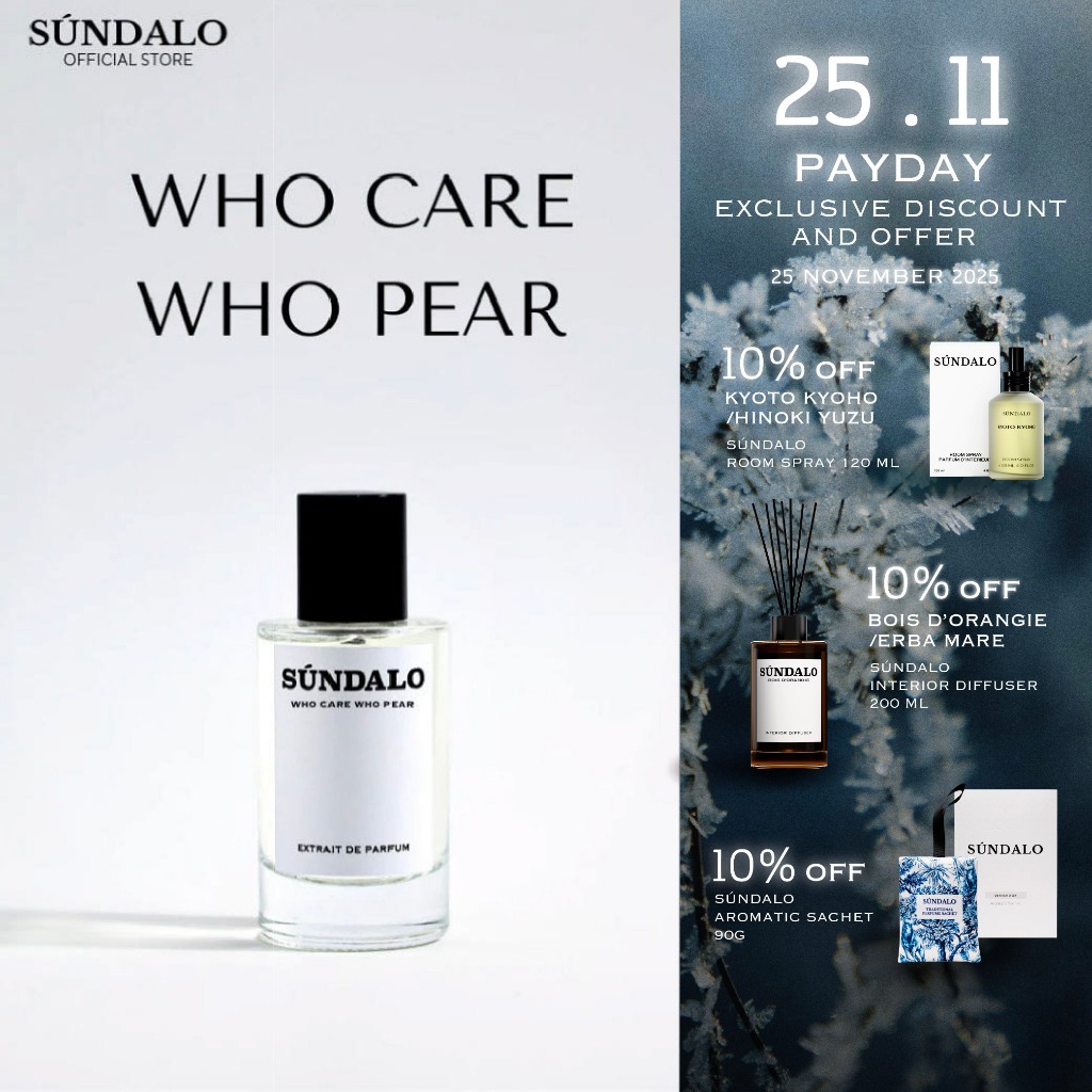 SUNDALO WHO CARE WHO PEAR SIZE 50ml.