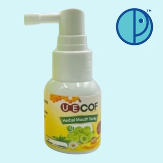 UECOF Herbal Mouth Spray ยูอีคอฟ เฮอร์เบิล เม้าท์ สเปรย์ และ ยูอีคอฟ เม้าท์สเปรย์ คิดส์ กลิ่นสตรอเบอร์รี่ (ขนาด 15 ml.)