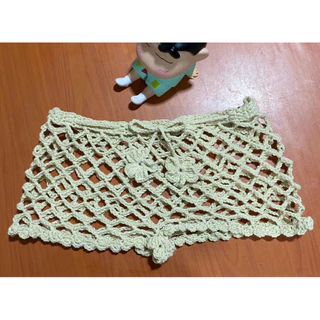 กางเกงถักคลุมบิกินี่ สินค้าพร้อมส่ง💯 มือ☝🏻 #มีของตามจำนวนที่ลงสต๊อกไว้ ณ เวลานั้นๆตามจริง💯ค่ะ