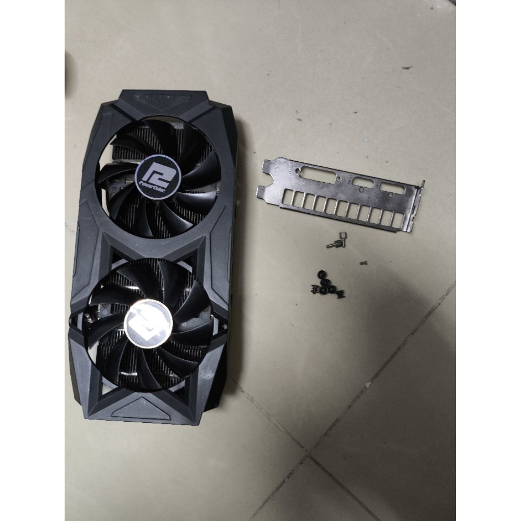 อะไหล่การ์ดจอ power color rx580 8gb