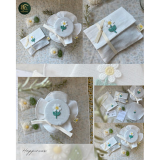 ชุดขนมอาลัวดอกเดซี่ในขวดโหลเต้นระบำและกระเป๋าจิ๋วเดซี่ ชุดขอ…