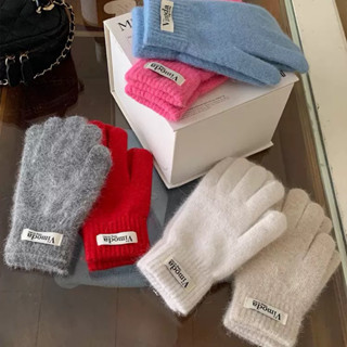 FABLEME ☃️ รุ่น BLUBLE GLOVE ถุงมือกันหนาวบุขน