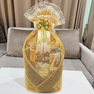 S30 ชุดสังฆทานอาสนะพร้อมเครื่องใช้ส่วนตัวพระสงฆ์ อาหาร เครื่องดื่ม 14 รายการ