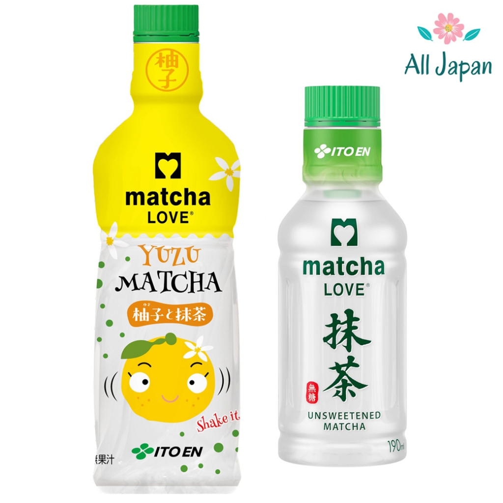 🌸Itoen Matcha Love มัทฉะพร้อมดื่ม ไม่เติมน้ำตาล 0kcal Kyoto Uji Matcha / Genmaicha เครื่องดื่มมัทฉะ 