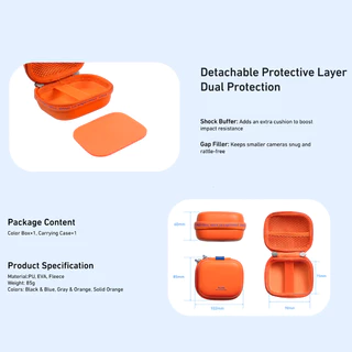 Telesin GoPro / DJI / Insta360 DisAdv Mini Storage Bag กระเป๋าเก็บตัวกล้องกันน้ำกันกระแทก