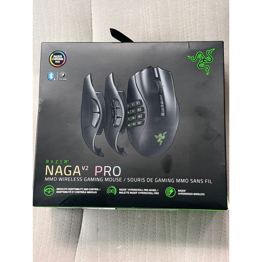 (ใหม่แท้ศูนย์Synnex)MOUSE (เมาส์) RAZER NAGA V2 PRO