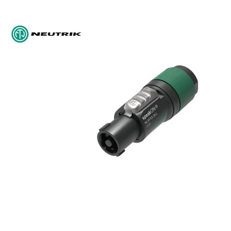 Neutrik นิวทริค แท้100% SpeakON 4 Pole Plug Cable 10-16mm NL4FXX-W-L