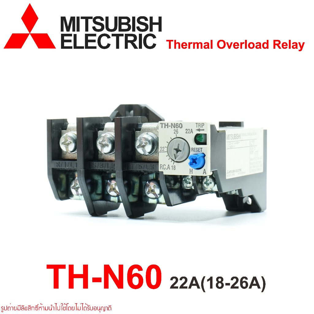 TH-N60 MITSUBISHI TH-N60 22A(18-16) OVERLOAD TH-N60 22A(18-16) MITSUBISHI