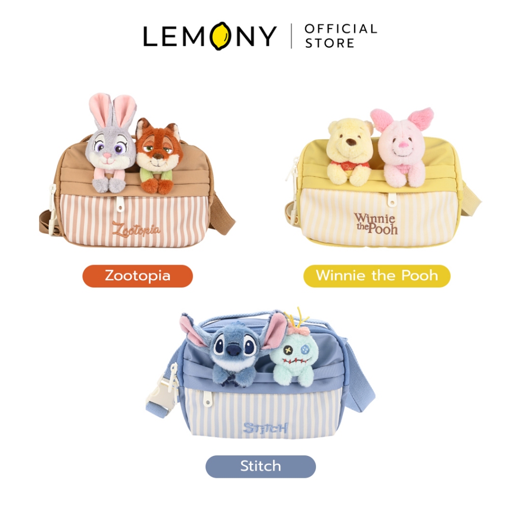 LEMONY กระเป๋าคาดอกดิสนีย์ ซีรีส์ Summer Sweet Disney Collection