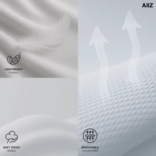 AIIZ เสื้อเชิ้ตผู้ชายแขนสั้น สีพื้น AIIZ Men's Short Sleeve Shirt