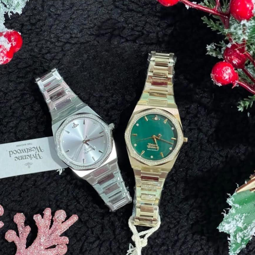 นาฬิกา Vivienne Westwood นาฬิกาข้อมือผู้หญิง นาฬิกาผู้หญิง แบรนด์เนม Brandname รุ่น VV244QGRGD VV244SLSL ความกว้าง：34MM ราคา ถูกที่สุด ดีลบีเคเค แกลเลอรีภาพที่ 2