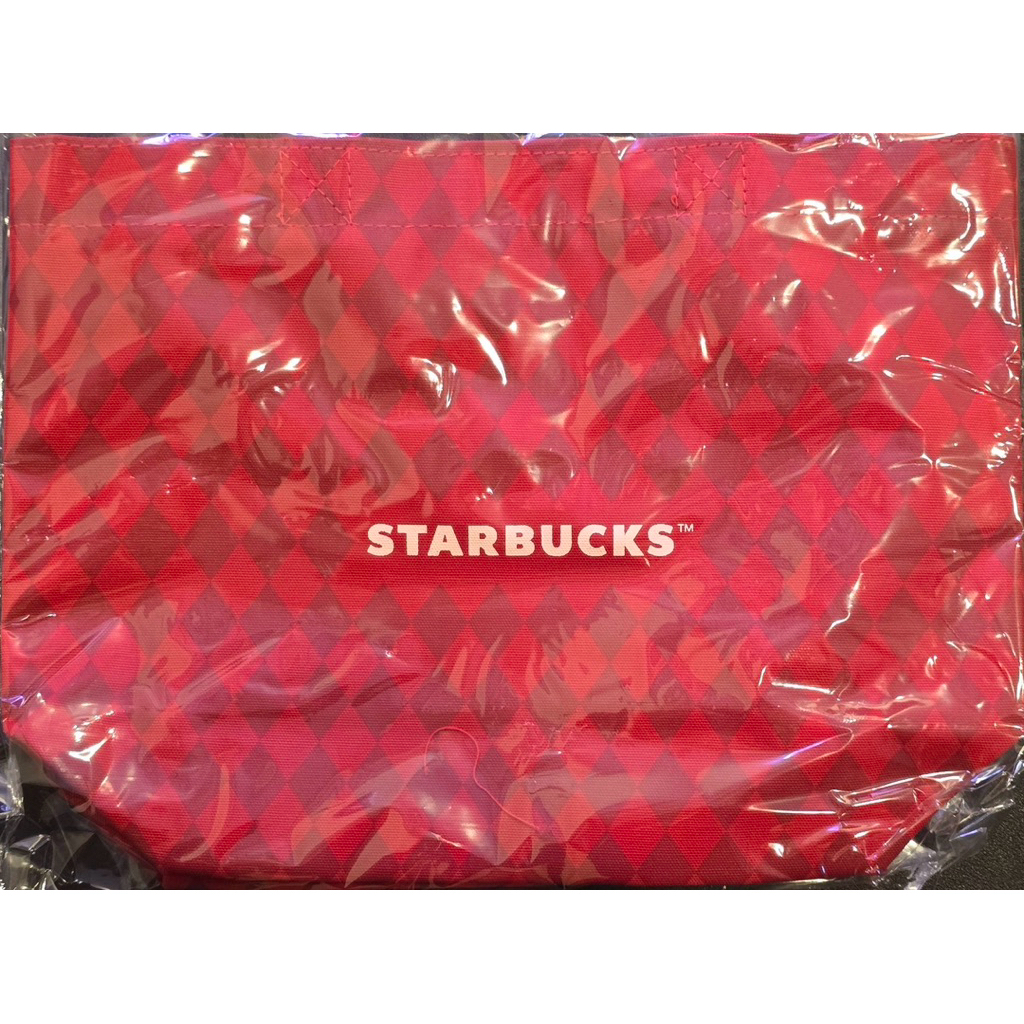 ❌สินค้าแถมฟรี❌ห้ามกดสั่ง กระเป๋า Holiday Red Pattern Gift bag (สีแดง)