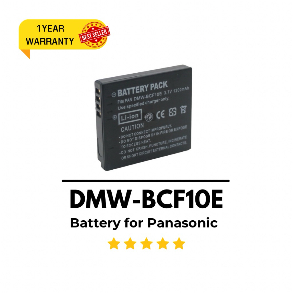 DMW-BCF10E / CGA-S009/106C / DMW-BCF10 /CGA-S009E Battery for Panasonic